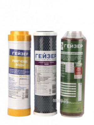 Фото Картриджи Гейзер Био комплект 8 для сверхжесткой воды 50036