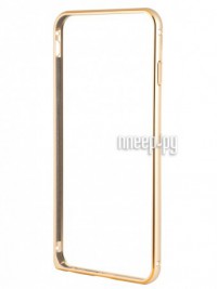 Фото Чехол-бампер Ainy для APPLE iPhone 6 Plus Gold QC-A014L