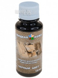 Фото Liquid Leather 120ml Black