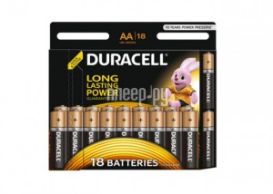 Фото AA - Duracell LR6 BL18 (18 штук)