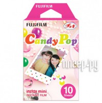 Фото Fujifilm Colorfilm Candypop 10/1PK для Instax mini 8/7S/25/50S/90 / Polaroid 300 Instant 16321418 / 70100139614