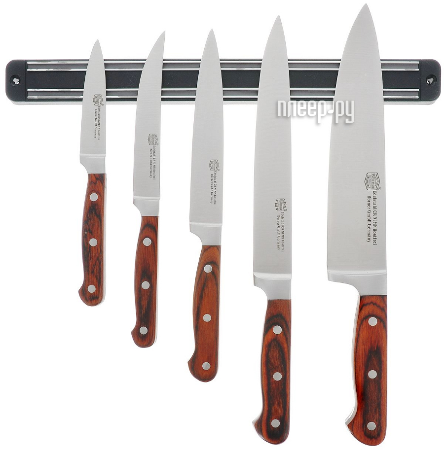 Ножи для кухни цена. Ножи Бернер Виенна. Нож Borner "Vienna. Borner Vienna кухонный нож. Набор ножей Borner "Vienna", 6 предметов.