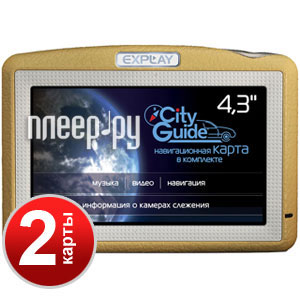 Купить Explay PN-375 CityGuide & Навител Beige 10111 по низкой цене в ...