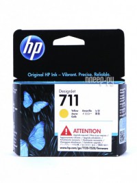 Фото HP 711 CZ132A Yellow