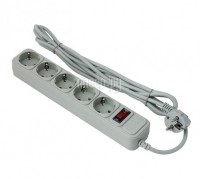 Фото Сетевой фильтр ExeGate 5 Sockets 1.8m Grey SP-5-1.8G 221173