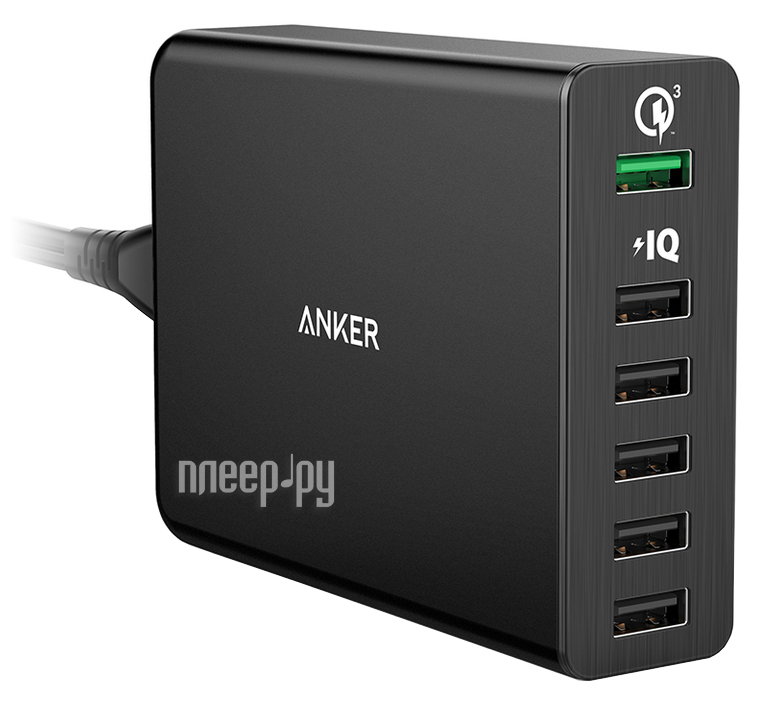 Зарядное устройство anker powerport. Сетевая зарядка Anker POWERPORT 5 USB. Anker POWERPORT+ QC 3.0 a2013l11. Сетевая зарядка Anker POWERPORT 6 Lite. Anker IQ зарядное устройство.