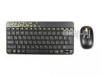 Фото Logitech Wireless Combo MK240 Nano Black-Yellow 920-008213