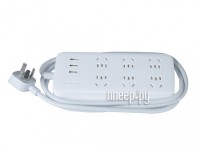 Фото Удлинитель Xiaomi Mi Power Strip Sockets 6 USB 3 NRB4025CN / CXB6-1QM