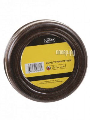 Фото Леска для триммера Champion C5067 Nylplus Square 3mm x 23m