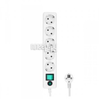 Фото Сетевой фильтр Гарнизон 5 Sockets 0.5m EHLW-4