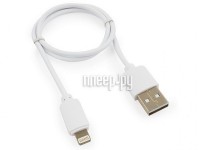 Фото Гарнизон USB AM - Lightning 50cm White GCC-USB2-AP2-0.5M-W