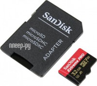Фото 32Gb - SanDisk Extreme Pro - Micro Secure Digital Class 10 SDSQXCG-032G-GN6MA (Оригинальная!)