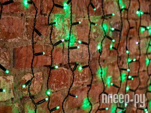 Фото Neon-Night Светодиодный Дождь 2x1.5m 360 LED Green 235-124