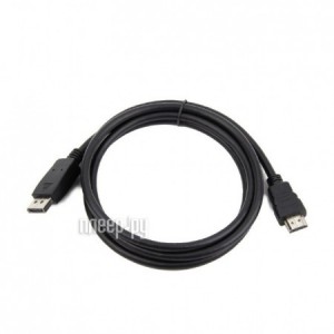 Фото Gembird Cablexpert DisplayPort to HDMI 20M/19M 5m Black CC-DP-HDMI-5M