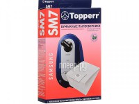 Фото Пылесборники бумажные Topperr SM 7 5шт + микрофильтр