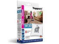 Фото Пылесборники синтетические Topperr Lux M 30 4шт + 1 фильтр