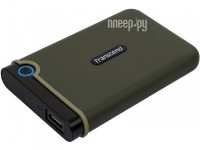 Фото Transcend StoreJet 25M3G Slim 2Tb Military Green TS2TSJ25M3G