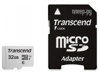 Фото 32Gb - Transcend 300S MicroSDHC Class 10 UHS-I TS32GUSD300S-A (Оригинальная!)
