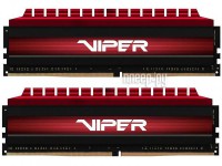 Фото Patriot Memory Viper 4 Red DDR4 DIMM 3200MHz PC4-25600 CL16 - 16Gb KIT (2X8Gb) PV416G320C6K