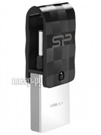 Фото 128Gb - Silicon Power Mobile C31 USB 3.1 / USB Type-C Black SP128GBUC3C31V1K