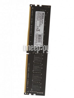 Фото AMD R7 Performance DDR4 DIMM 2666MHz PC4-21300 CL16 - 8Gb R748G2606U2S-UO