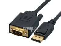 Фото Gembird Cablexpert DisplayPort - VGA 20M/15M 1.8m Black CCP-DPM-VGAM-6