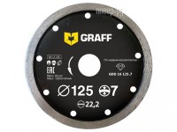Фото Graff GDD 16 125.7 алмазный для керамической плитки 125х7х2.0х22.23mm