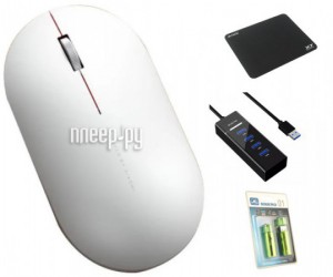 Фото Xiaomi Mi Wireless Mouse 2 White USB Выгодный набор + подарок серт. 200Р!!!