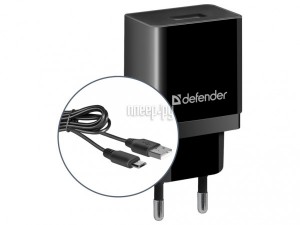 Фото Defender UPC-11 1xUSB + кабель microUSB 83556