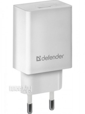 Фото Defender UPA-21 1xUSB White 83571