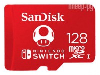 Фото 128Gb - SanDisk MicroSDXC для Nintendo Switch SDSQXAO-128G-GNCZN