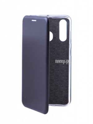 Фото Чехол Innovation для Samsung Galaxy A60 Book Silicone Magnetic Black 15491