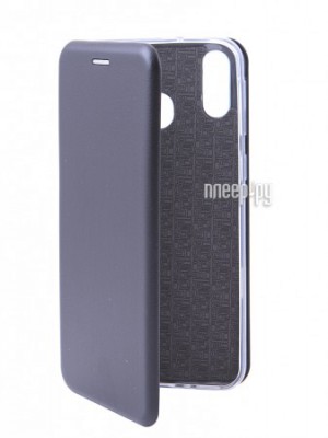 Фото Чехол Innovation для Samsung Galaxy M20 Book Silicone Magnetic Black 15512