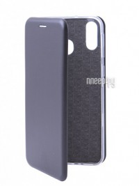 Фото Чехол Innovation для Samsung Galaxy M20 Book Silicone Magnetic Black 15512