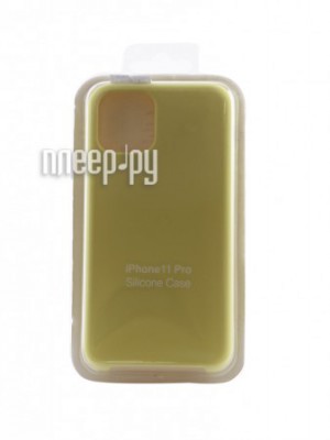 Фото Чехол Innovation для APPLE iPhone 11 Pro Silicone Hot Yellow 16470