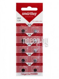 Фото AG4 - SmartBuy SBBB-AG4-10B (10 штук)