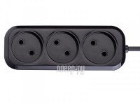 Фото Сетевой фильтр Perfeo Power P16-012 3 Sockets 3m Black PF_B4066