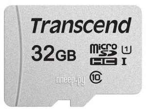 Фото 32Gb - Transcend 300S MicroSDHC Class 10 UHS-I TS32GUSD300S (Оригинальная!)