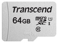Фото 64Gb - Transcend 300S MicroSDHC Class 10 UHS-I TS64GUSD300S (Оригинальная!)