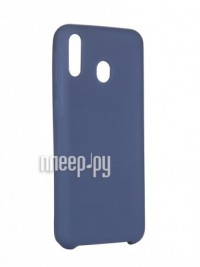 Фото Чехол Innovation для Samsung Galaxy M20 Silicone Cover Blue 15371