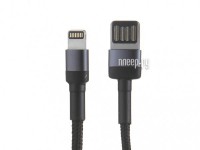 Фото Baseus Cafule Cable USB - Lightning 2.4A 1m Grey-Black CALKLF-GG1