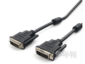 Фото Gembird Cablexpert DVI-D Dual Link 25M/25M 3.0m Black CC-DVI2L-BK-10