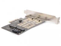 Фото AgeStar AS-MC02 PCI-E - M.2 SATA SSD / M.2 NVME SSD