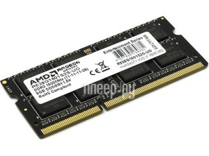Фото AMD DDR3 SO-DIMM 1600MHz PC-12800 CL11 - 8Gb R538G1601S2S-UO