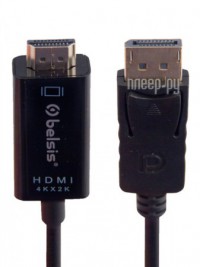 Фото Belsis Display Port - HDMI 1.8m Black BW8805