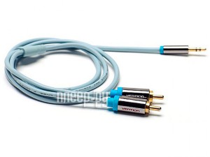 Фото Vention Jack 3.5mm M - 2RCA M P550AC200-S 2m Black