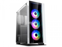 Фото DeepCool Matrexx 55 V3 ADD-RGB 3F ATX White без БП DP-ATX-MATREXX55V3-AR-WH-3F