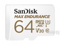 Фото 64Gb - SanDisk microSD Max Endurance Class 10 UHS-I SDSQQVR-064G-GN6IA