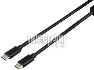 Фото ATcom USB Type-C M - USB Type-C M 1.8m Black AT2118
