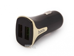 Фото Hoco Z31 Universe 2xUSB QC3.0 Black